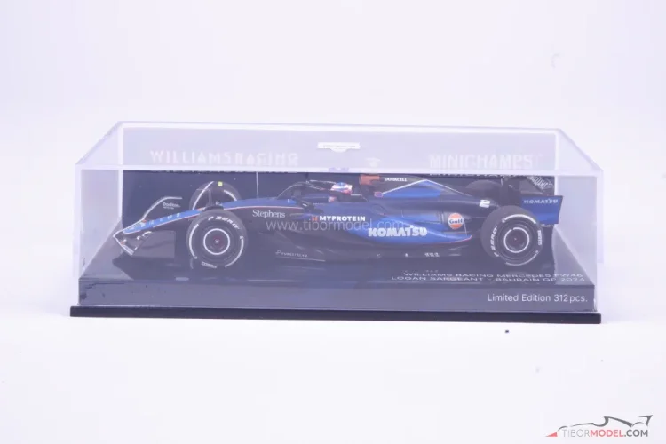 Model car Williams FW46 Sargeant 2024, Minichamps | Tibormodel.com