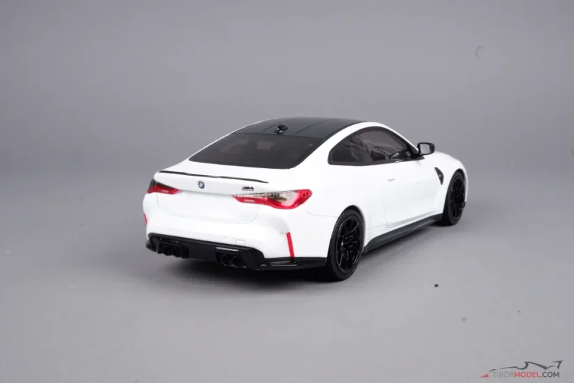 BMW M4 (2020) bílé, 1:18 Minichamps