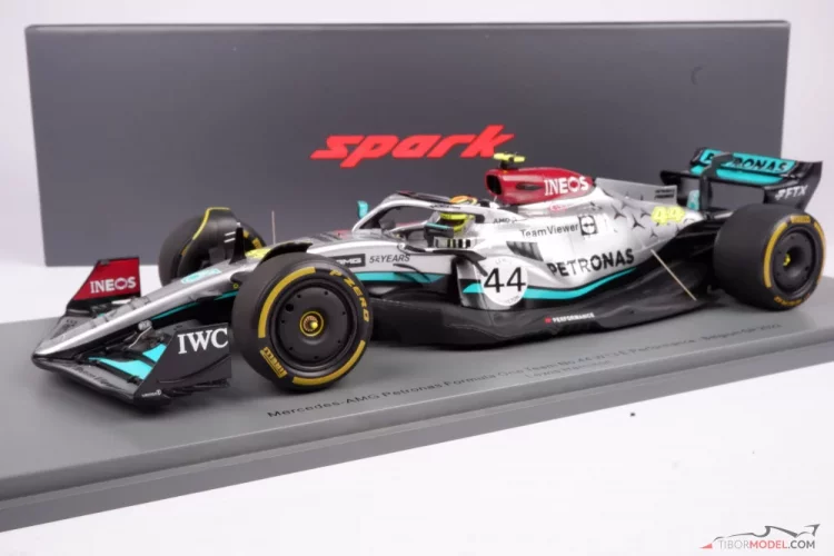 Mercedes W13 - Lewis Hamilton (2022), Belga Nagydíj, 1:18 Spark