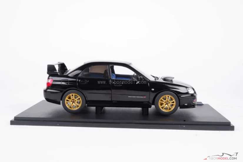 Subaru Impreza WRX STi (2004) fekete, 1:18 Solido