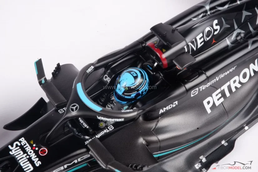 Mercedes W14 - George Russell (2023), Austrália, 1:18 Minichamps