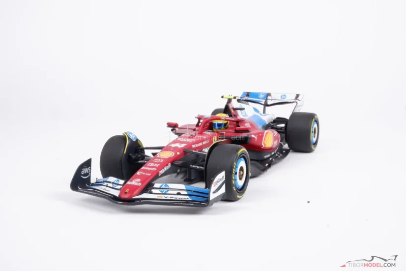 Ferrari SF-25 - Lewis Hamilton (2025), Miami GP, with driver figurine 1:18 BBR
