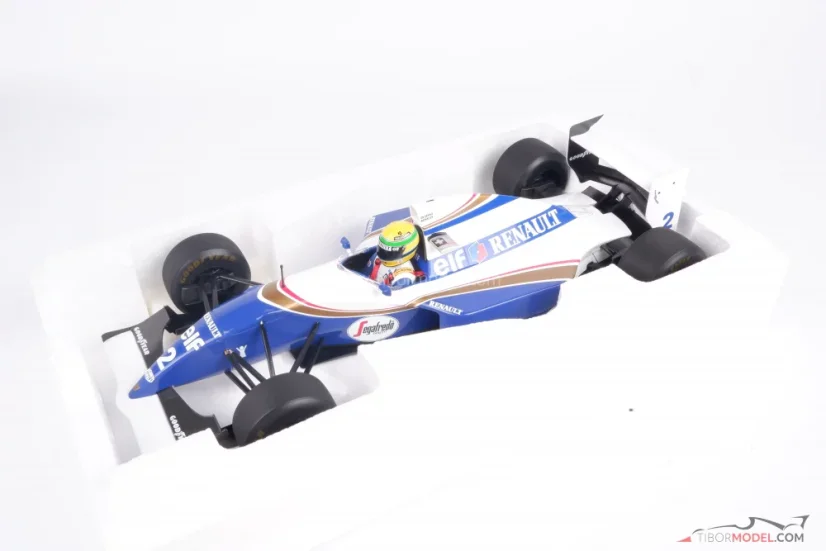 Williams FW16 - Ayrton Senna (1994), San Marino, dirty version, 1:12 Minichamps