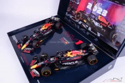 Red Bull RB19 - Max Verstappen (2023), Katar, Sprint futam és Nagydíj 1:18 Minichamps