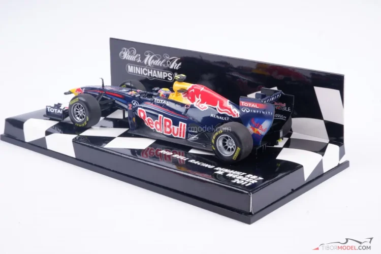 Red Bull RB7 - Mark Webber (2011), 1:43 Minichamps