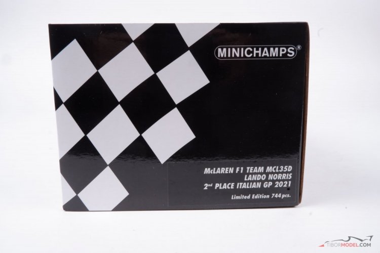McLaren MCL35M - L. Norris (2021), 2. miesto Monza, 1:18 Minichamps