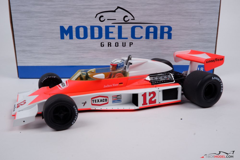McLaren F1 M23 Ford Cosworth team Marlboro McLaren n.12 Nürburgring GP 1976 Jochen Mass