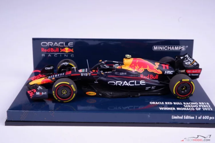 Red Bull RB18 - Sergio Perez (2022), VC Monaka, 1:43 Minichamps