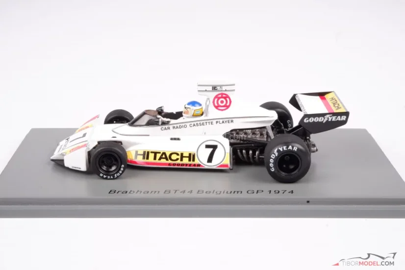 Brabham BT44 - Carlos Reutemann (1974), VC Belgie, 1:43 Spark