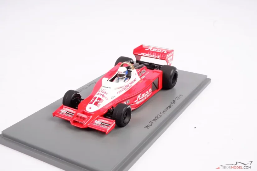 Wolf WR3 - Keke Rosberg (1978), VC Nemecka, 1:43 Spark