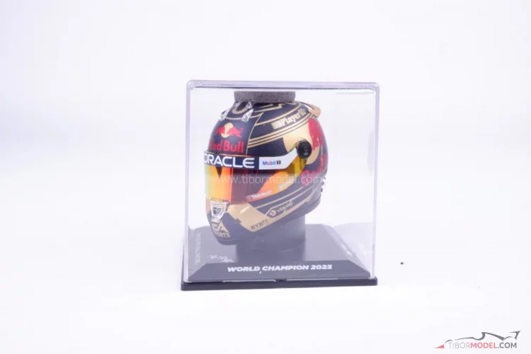 Max Verstappen 2023 Qatar GP, Red Bull helmet, 1:4 Schuberth