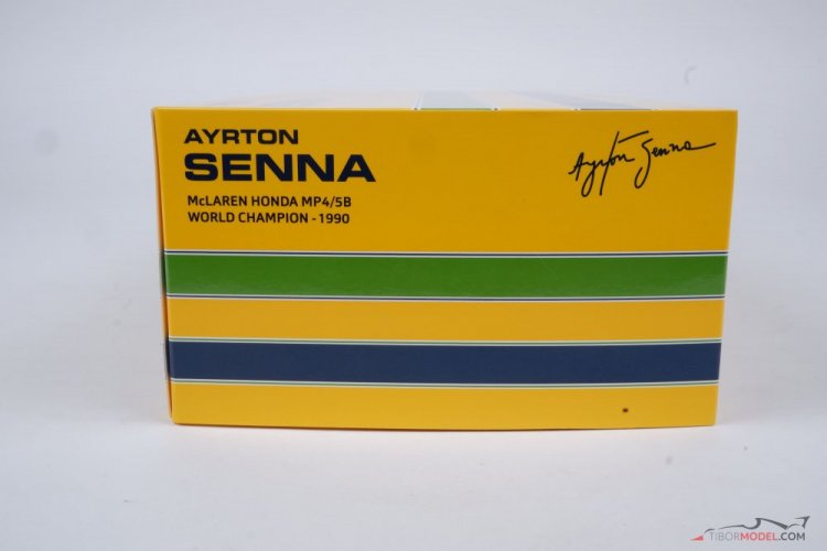 McLaren MP4/5B - Ayrton Senna (1990), Majster sveta, 1:18 Minichamps