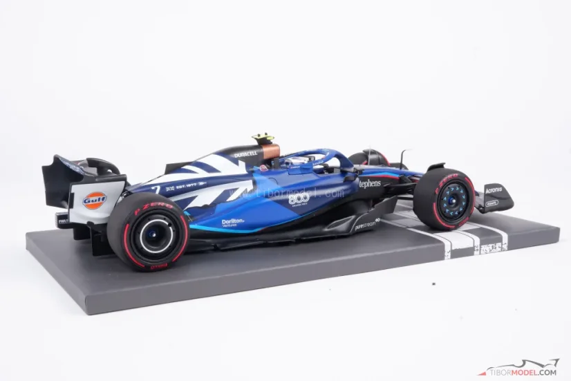 Williams FW45 - Logan Sargeant (2023), 800. futam Silverstone, 1:18 Minichamps