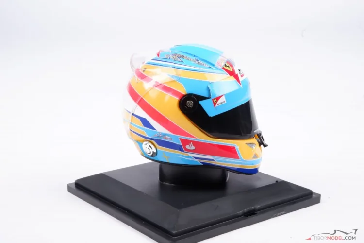 Fernando Alonso 2012 Ferrari helmet, 1:5 Spark