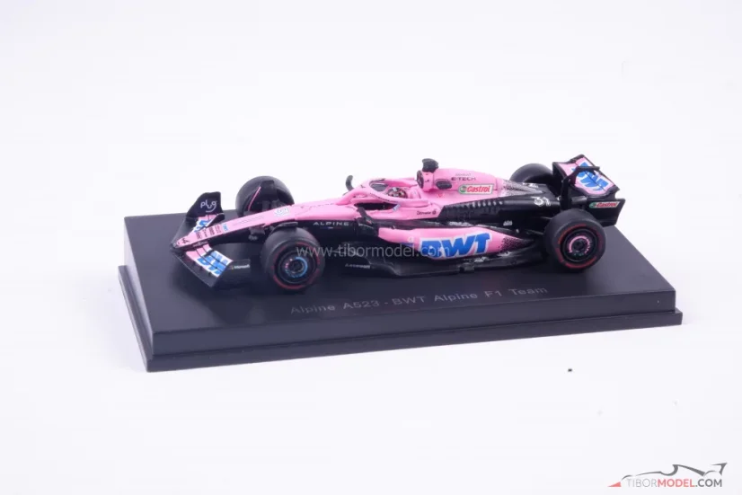 Alpine A523 - Esteban Ocon (2023), 1:64 Spark