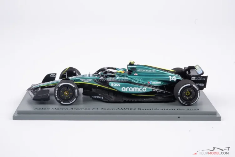 Aston Martin AMR24 - Fernando Alonso (2024), VC Saudskej Arábie, 1:43 Spark Aston Martin AMR24 - Fernando Alonso (2024), VC Saudskej Arábie, 1:43 Spark