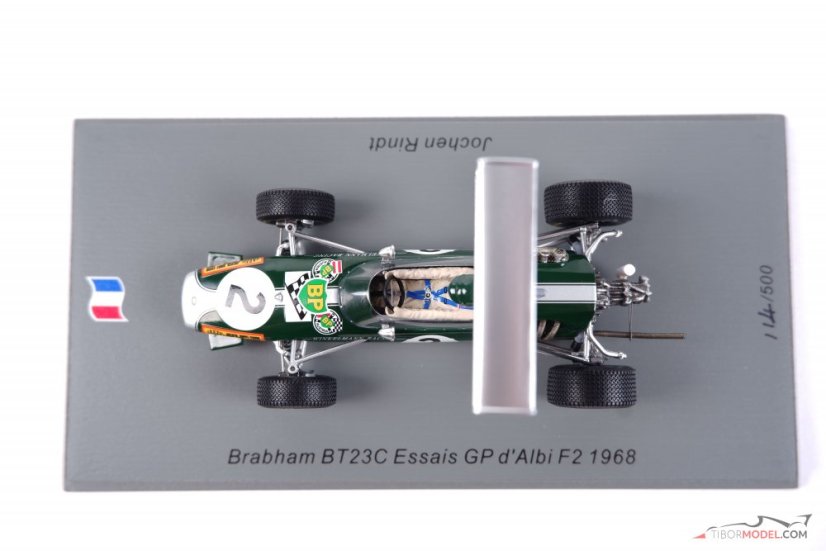 Brabham BT23C - J. Rindt (1968), F2 series, 1:43 Spark
