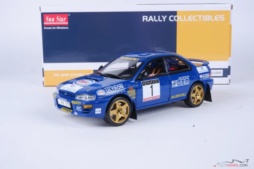 Subaru Impreza - Colin McRae  (1993) Memorial Bettega Rally, 1:18 Sun Star