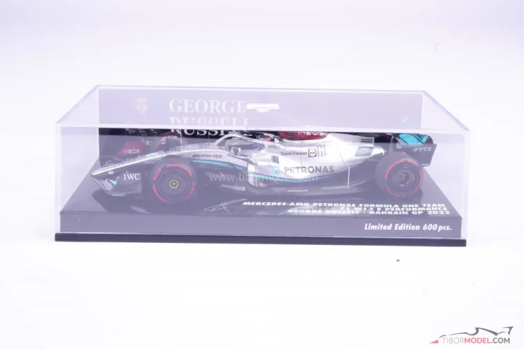 Mercedes W13 - George Russell (2022), Bahreini Nagydíj, 1:43 Minichamps