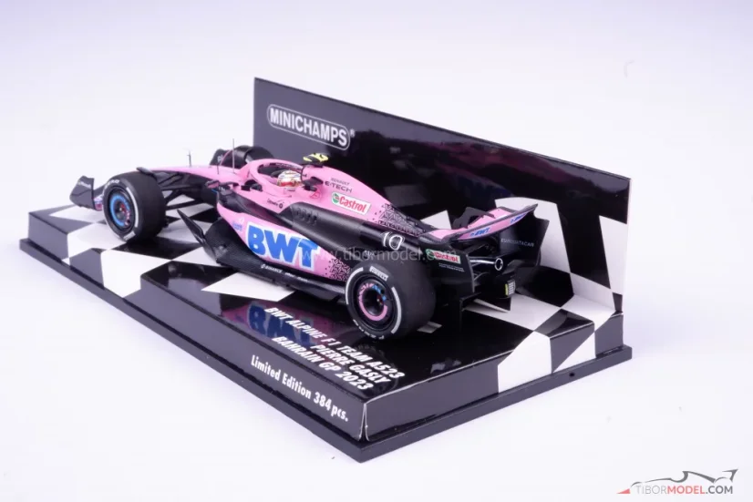 Alpine A523 - Pierre Gasly (2023), VC Bahrajnu, 1:43 Minichamps