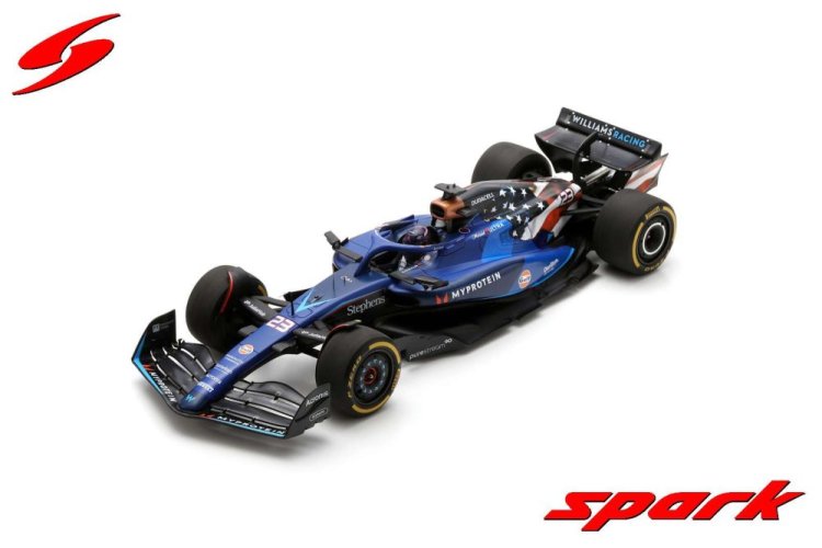 Williams FW45 - Alex Albon (2023),  US GP, 1:18 Spark