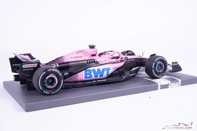 Alpine A523 - Esteban Ocon (2023), VC Bahrajnu, 1:18 Minichamps