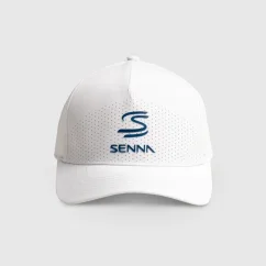 Ayrton Senna sapka, fehér színben Ayrton Senna sapka, fehér színben