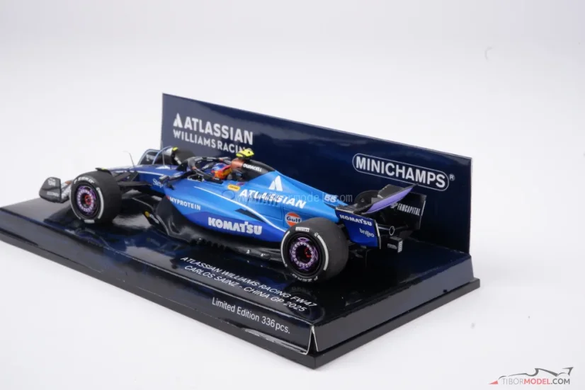 Williams FW47 - Carlos Sainz (2025), Chinese GP, 1:43 Minichamps