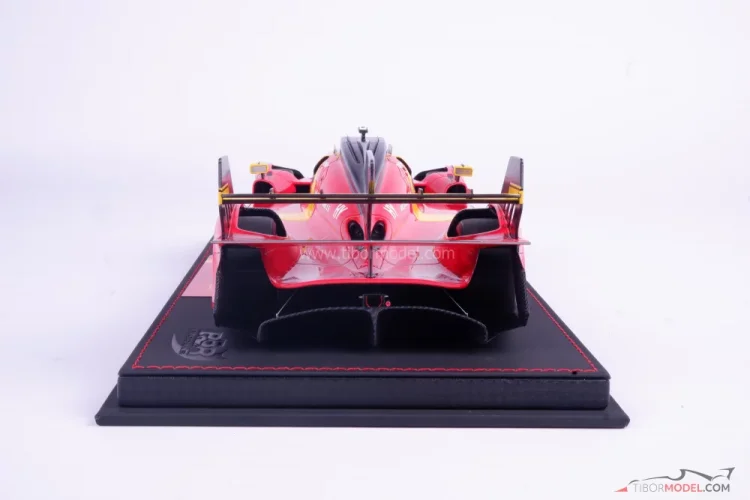 BBR 1:18 - Coche Deportivo A Escala - Ferrari 499P Hypercar 2022 Launch Edition Codigo P18226 Edicion Limitada N 49 599 Unidades