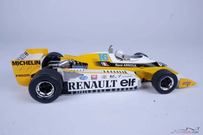 Renault RS10 - René Arnoux (1979), British GP, 1:18 MCG