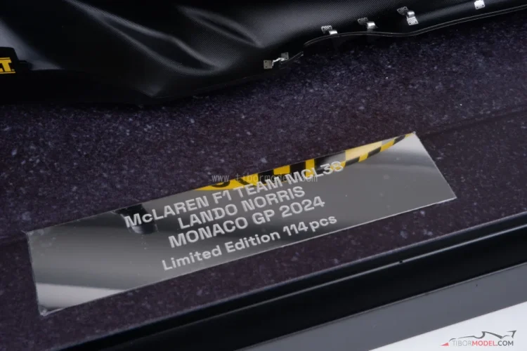 McLaren MCL38 - Lando Norris (2024), VC Monaka, 1:12 Minichamps