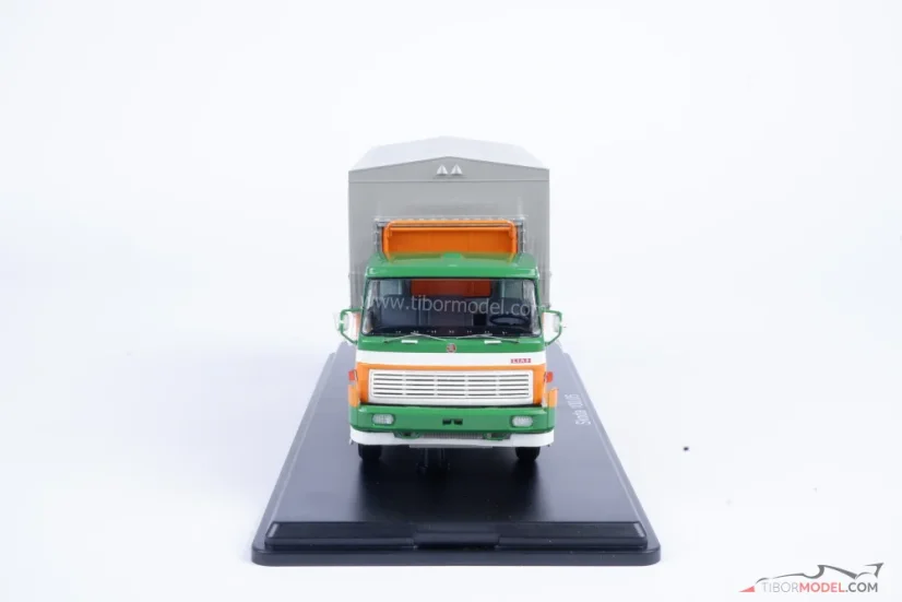 Liaz 100.05 plachtový, zeleno-oranžový, 1:43 Premium ClassiXXs