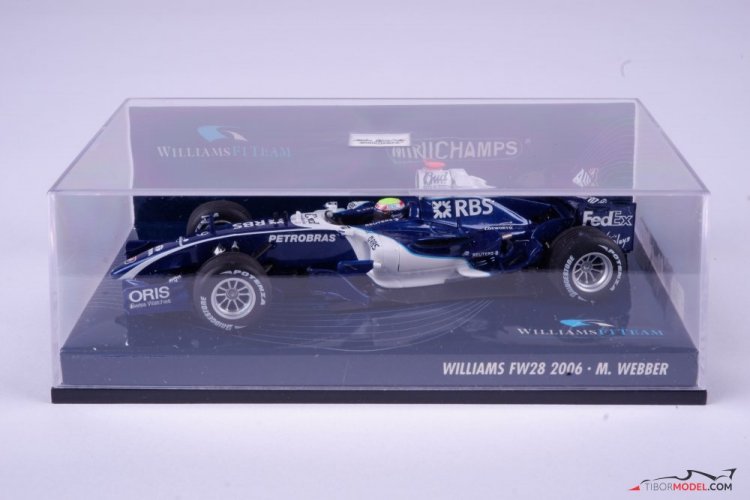 Williams FW28 - Mark Webber (2006), 1:43 Minichamps