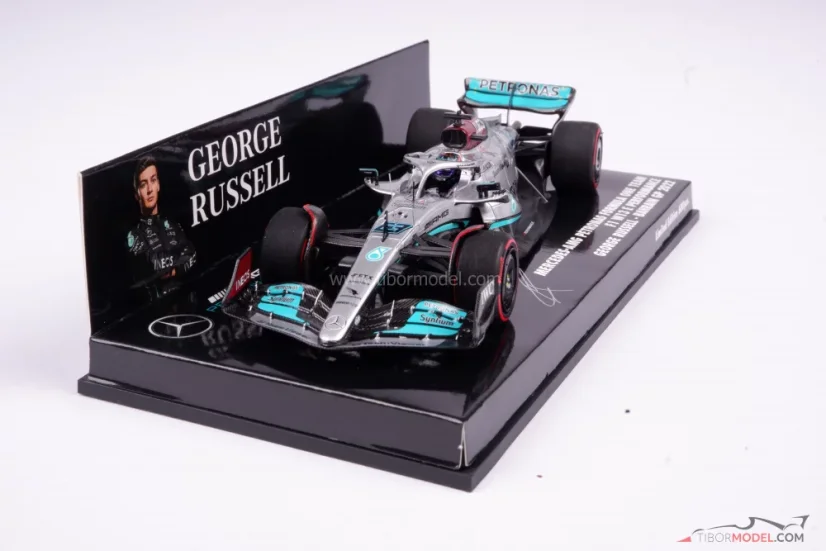 Mercedes W13 - George Russell (2022), VC Bahrajnu, 1:43 Minichamps
