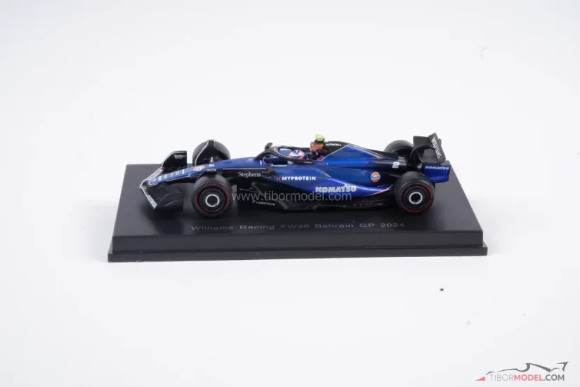 Williams FW46 - Logan Sargeant (2024), 1:64 Spark