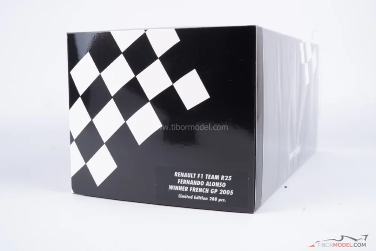 Renault R25 - Fernando Alonso (2005), Francia Nagydíj, 1:18 Minichamps
