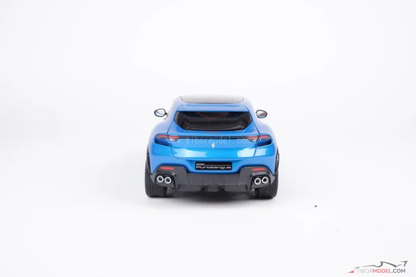 Ferrari Purosangue (2022) modré, 1:18 Polistil