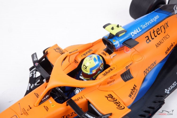 McLaren MCL35M - L. Norris (2021), 2. miesto Monza, 1:18 Minichamps