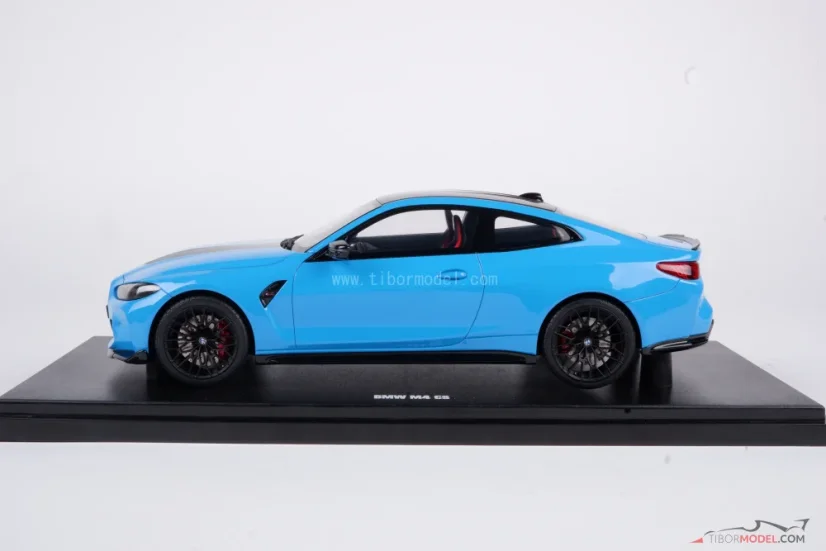 BMW M4 CS (2024) riviera blue, 1:18 GT Spirit