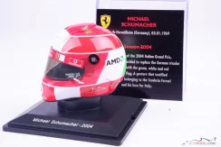 Michael Schumacher 2004 Italian GP, Ferrari helmet, 1:5 Spark