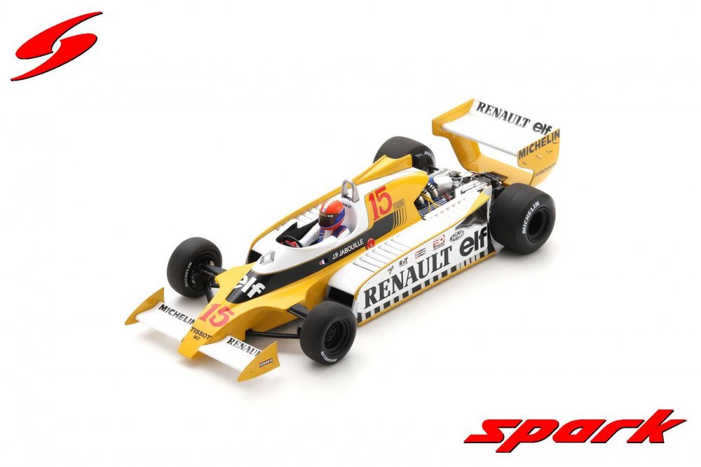 スパーク 1/43 ルノー RS11 No.15 Winner フランスGP 1979