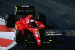 Ferrari 643 - Alain Prost (1991), French GP, with driver figure, 1:18 GP Replicas