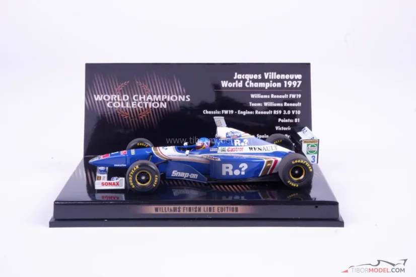 Williams FW19 - Jacques Villeneuve (1997), Majster sveta, 1:43 Minichamps
