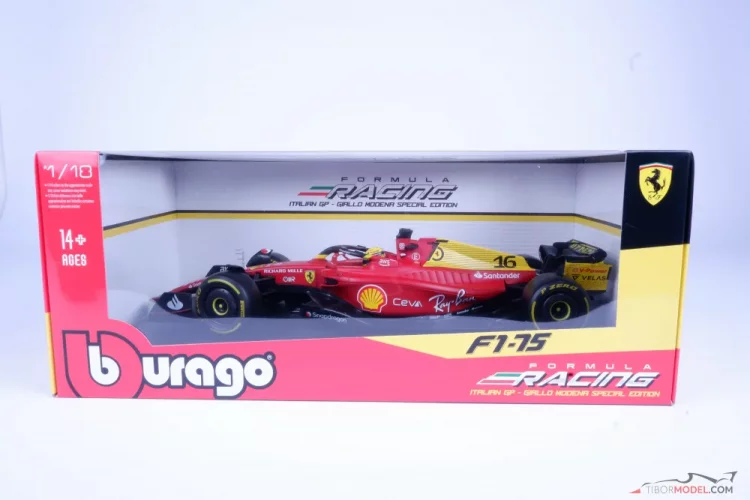 Ferrari F1-75 - Charles Leclerc (2022), Monza, 1:18 Bburago