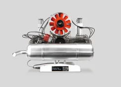 Porsche 911 boxermotor - működő motor makett készlet 1:3 méretarányban