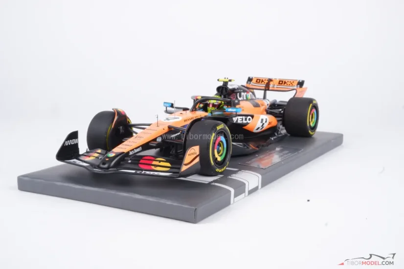 McLaren MCL39 - Lando Norris (2025), Víťaz VC Monaka, 1:18 Minichamps