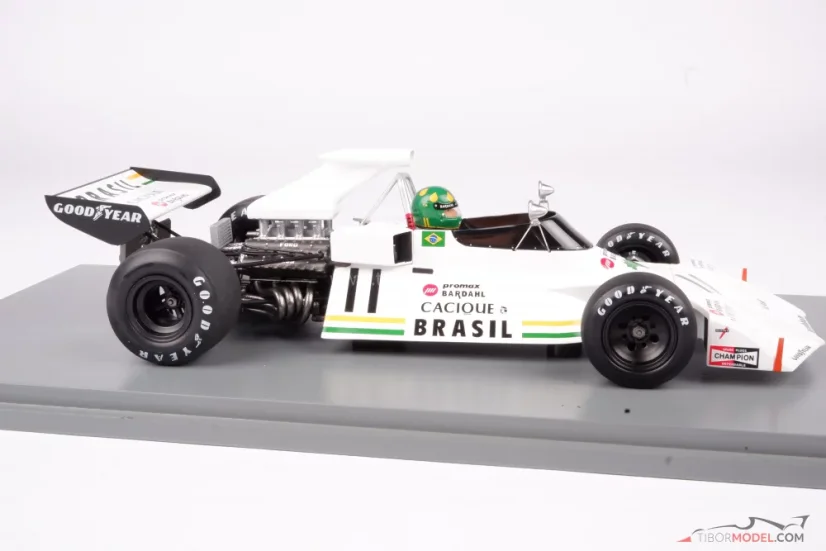 Brabham BT42 - Wilson Fittipaldi (1973), Monako, 1:18 Spark