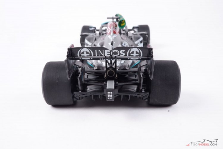 Mercedes W12 Lewis Hamilton, 1. hely Brazil Nagydíj 2021, 1:18 Minichamps