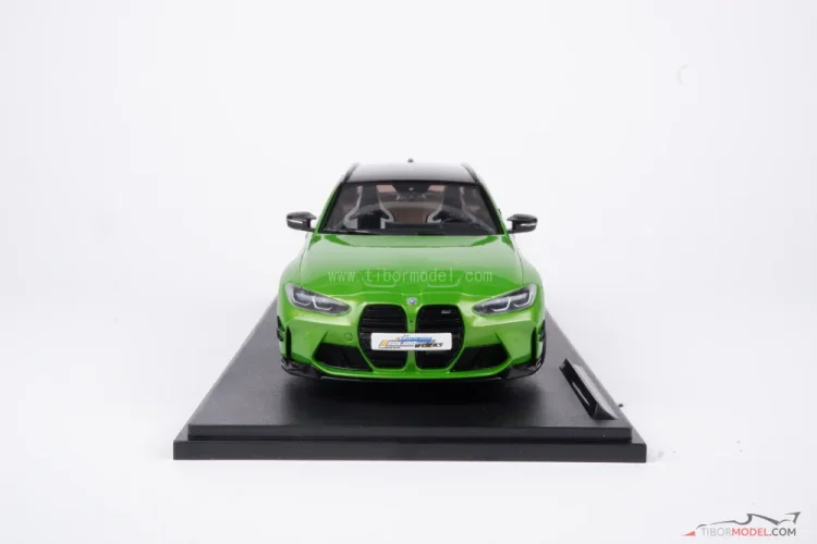 BMW M3 G81 Touring (2024) zöld, 1:18 Solido