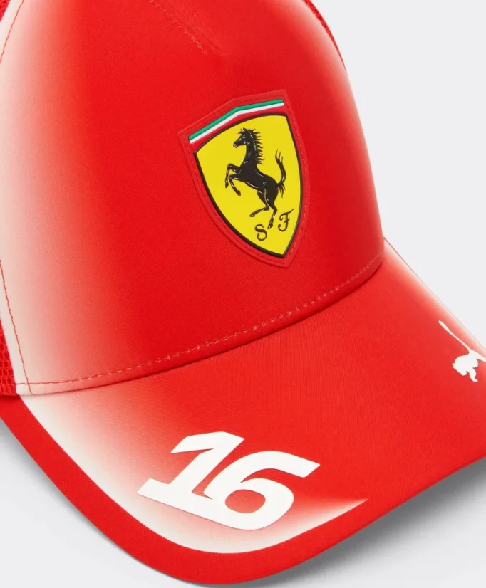 Charles Leclerc 2026 trucker, Scuderia Ferrari cap